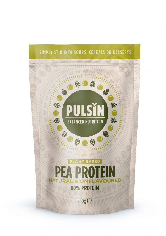 Pulsin Plant Based Pea Protein Natural & Unflavoured 250g - Approved Vitamins