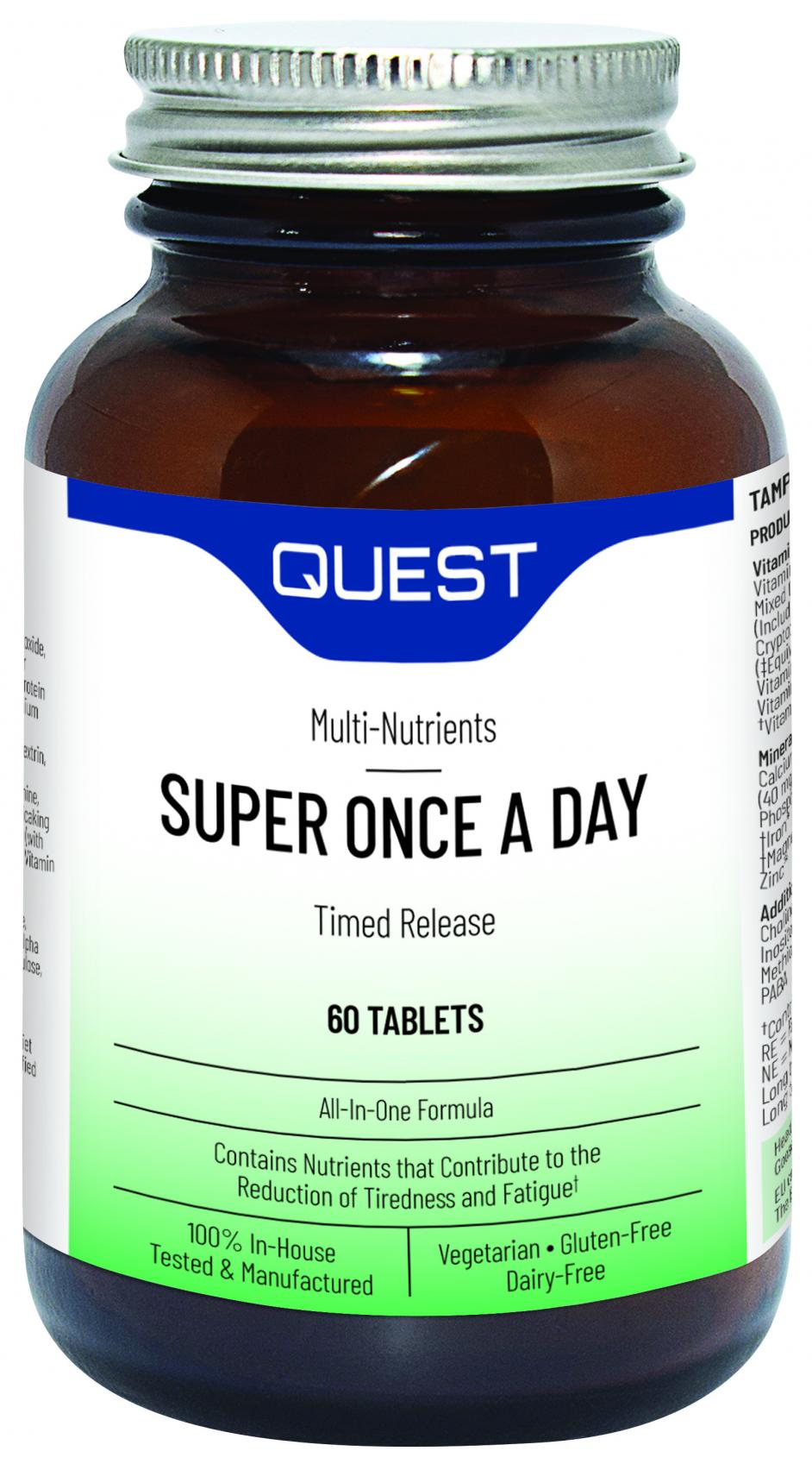 Quest Vitamins Super Once A Day Timed Release