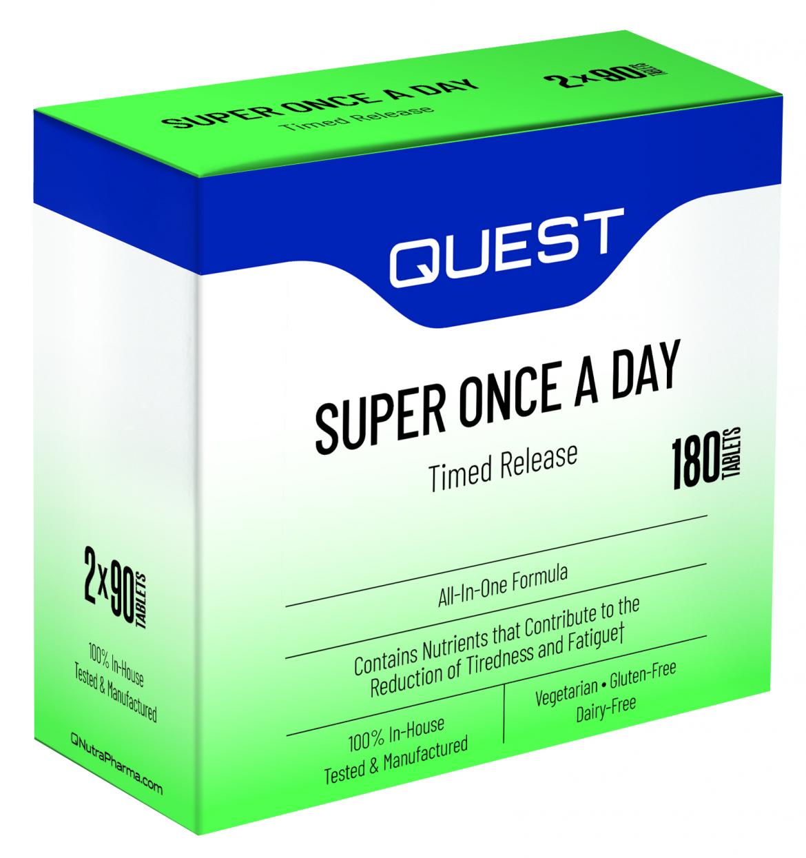 Quest Vitamins Super Once A Day Timed Release