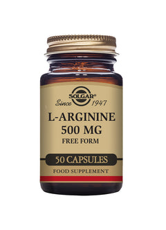 Solgar L-Arginine 500mg 50's