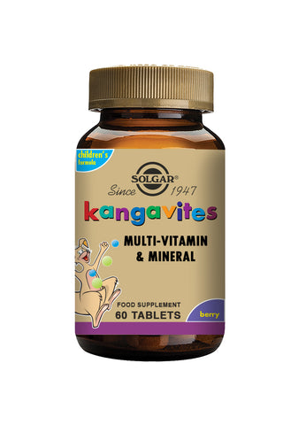 Solgar Kangavites Kids Chewable Multivitamin & Mineral Bouncing Berry - Tablets