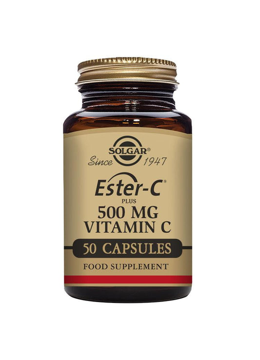 Solgar Ester-C Plus 500mg Vitamin C 50's (CAPSULES) - Approved Vitamins