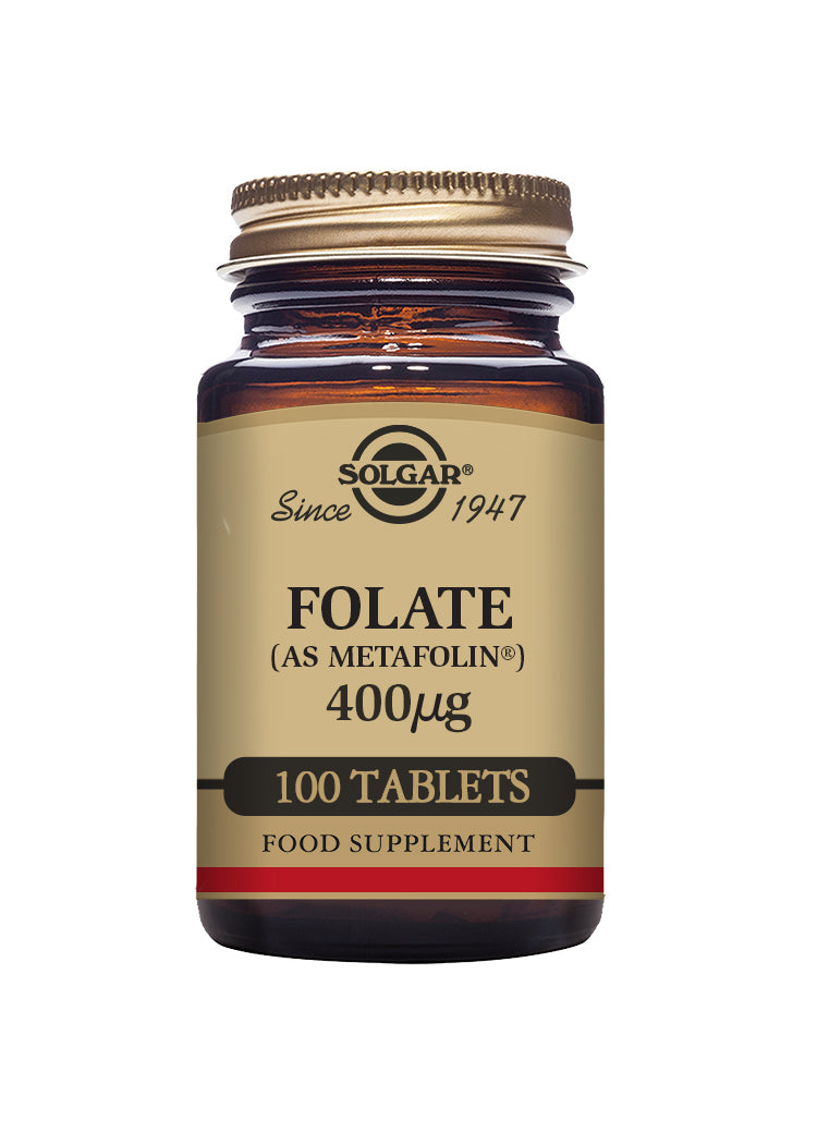 Solgar Folate (as Metafolin) 400ug