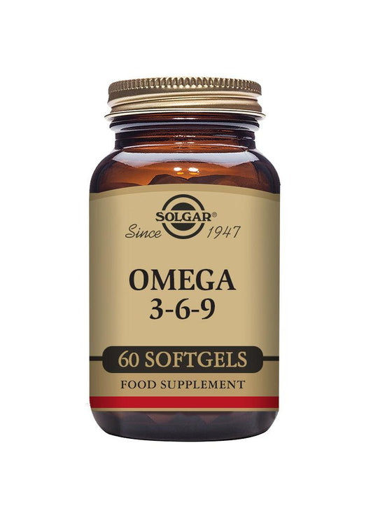 Solgar Omega 3-6-9 Fish, Flax, Borage 60's - Approved Vitamins