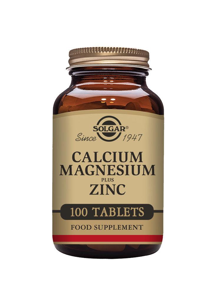 Solgar Calcium Magnesium Plus Zinc 100's - Approved Vitamins